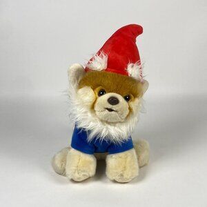 Gund Buddy Boo Puppy Dog Pomeranian Gnome Plush Stuffed Animal 11"